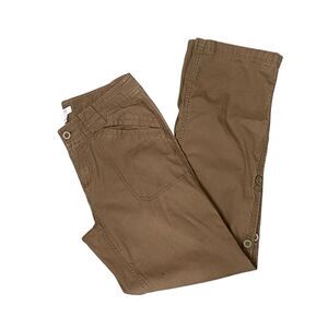 Gander Mountain Guide Series Quick Dry Hiking Roll Up Cargo Pants Womens Size 6